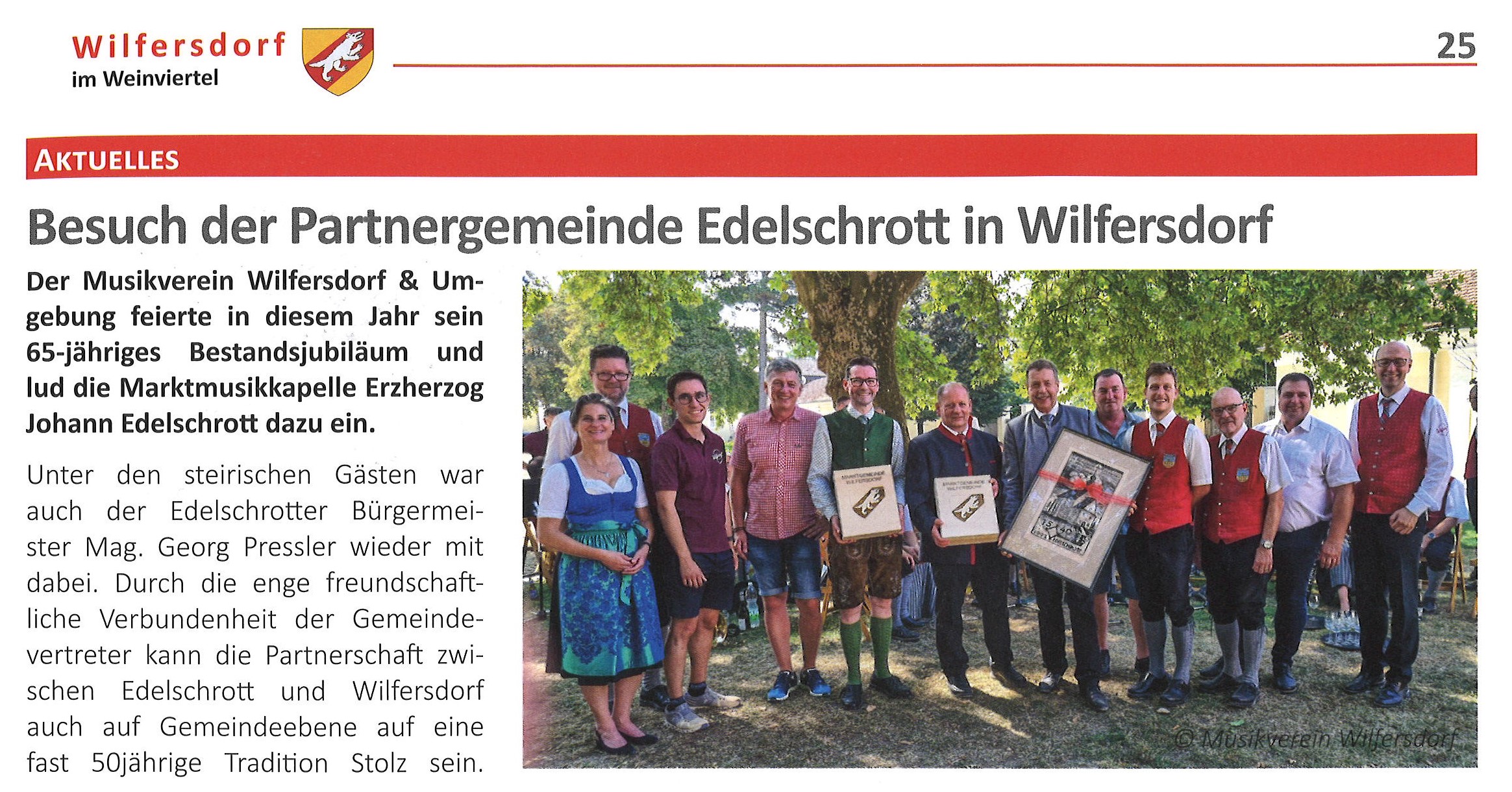 2024 10 Gemeindezeitung Wilfersdorf Besuch Mmk Edelschrott