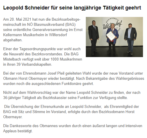 2021 05 28 Wilfersdorf at Leopold Schneider Geehrt Beitrag