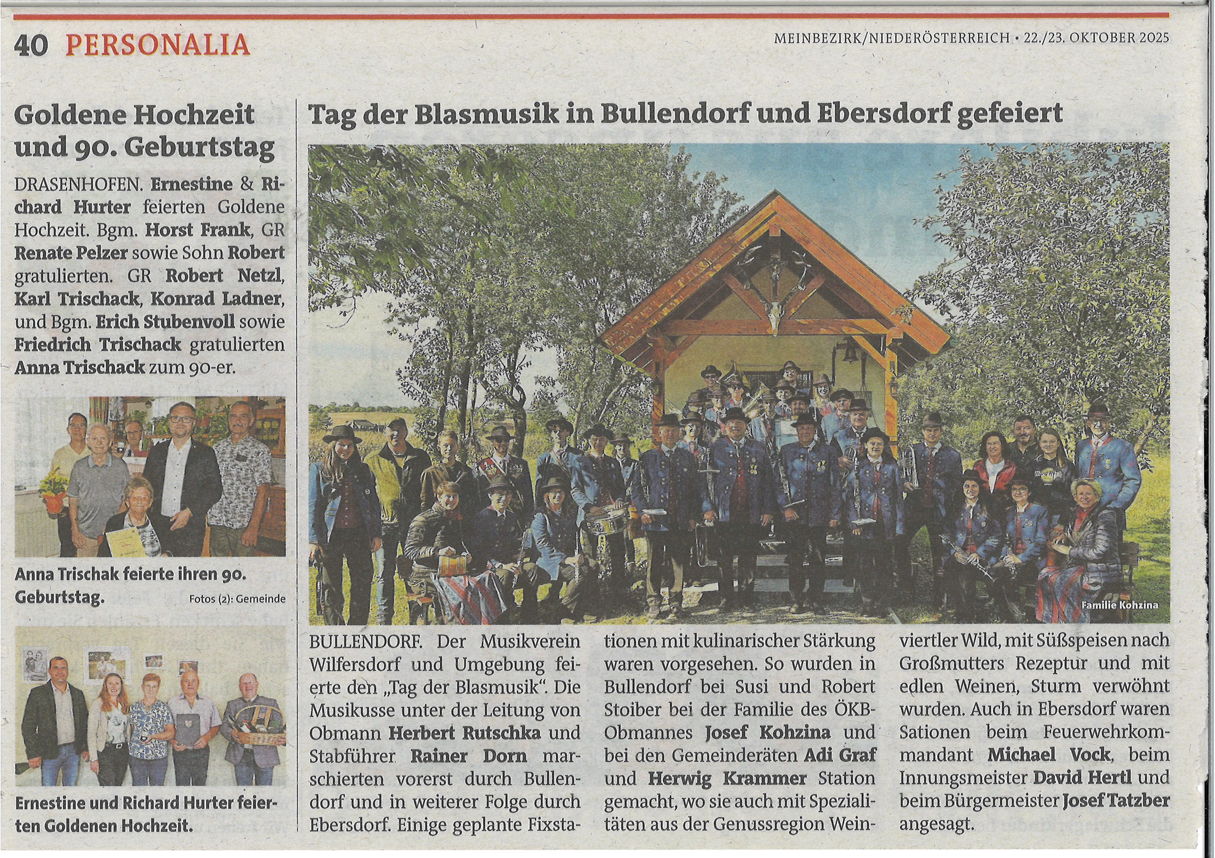 Bezirksblatt Tag Der Blasmusik 2025