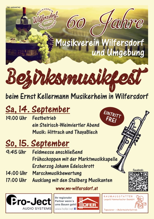 60 Jahre Musikverein Wilfersdorf & Umgebung