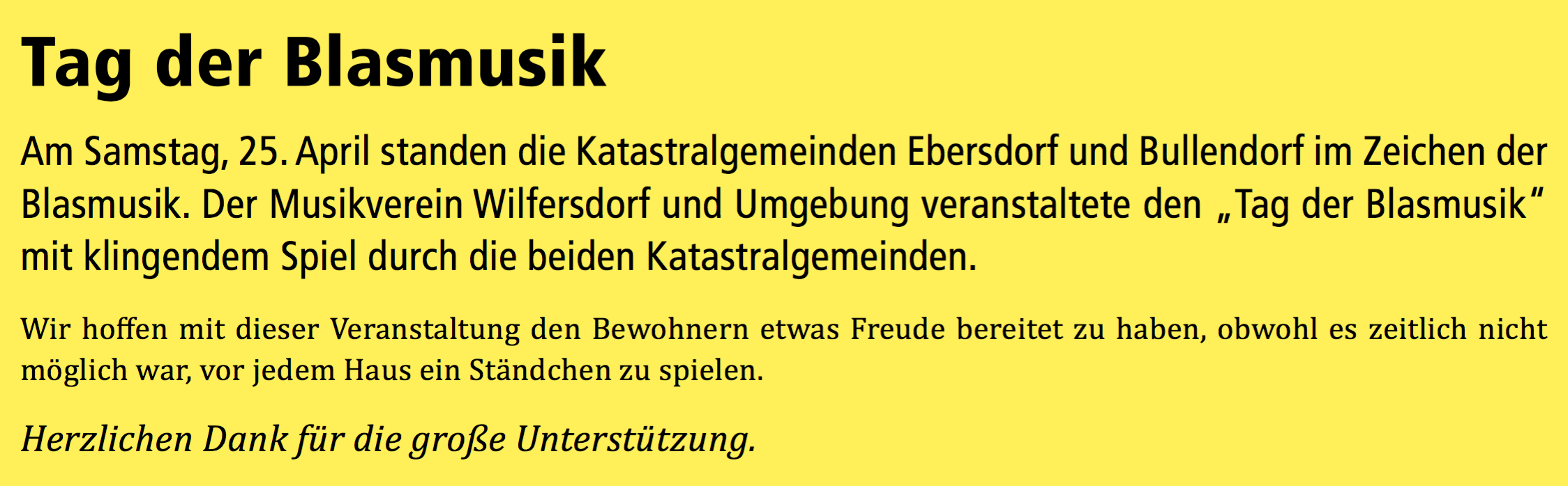 Gemeindenachrichten Wilfersdorf 09/2015