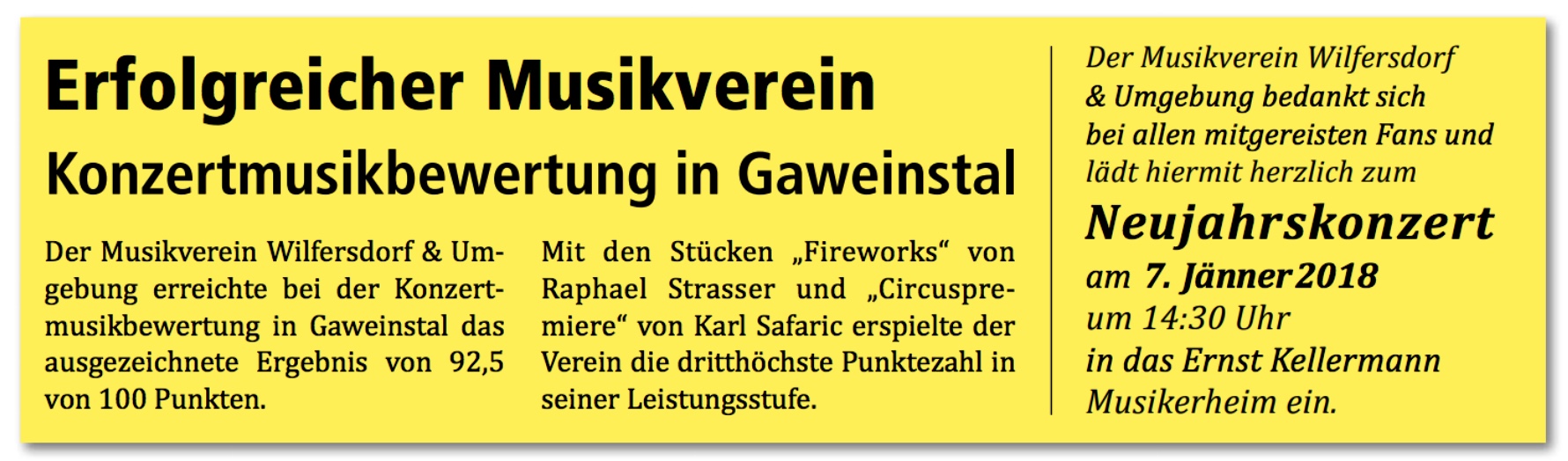 2017 12 Ausgabe4 Gemeindezeitung Wilfersdorf Konzertmusikbewertung