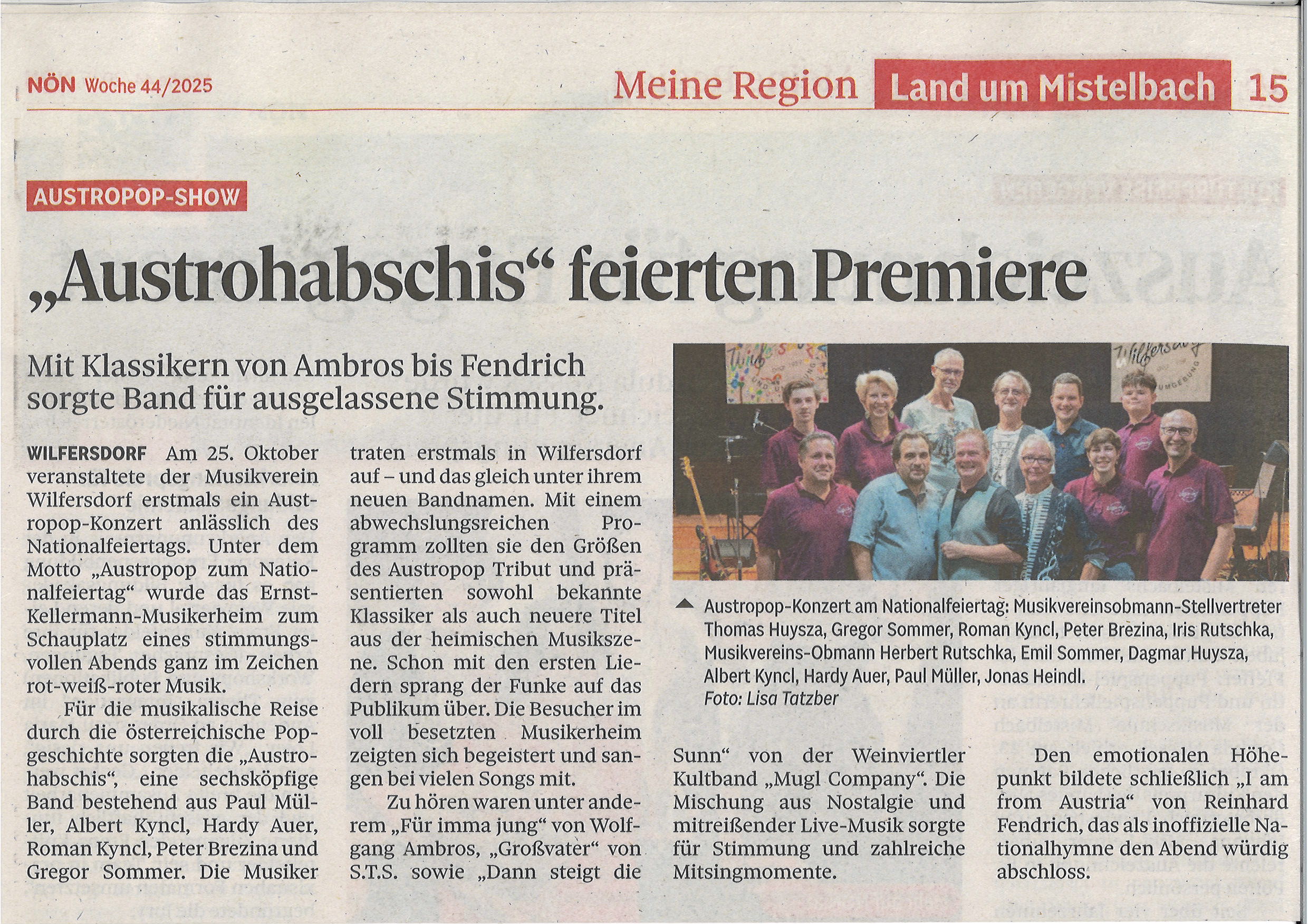 Nön Bericht Austropop