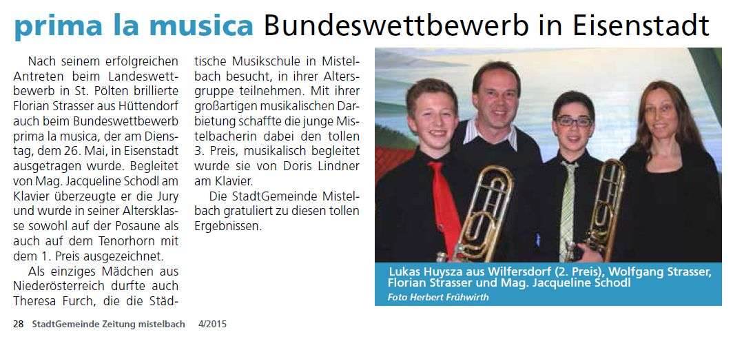 StadtGemeinde Zeitung Mistelbach 4/2015