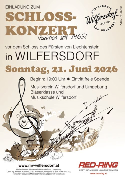 Schlosskonzert 2026