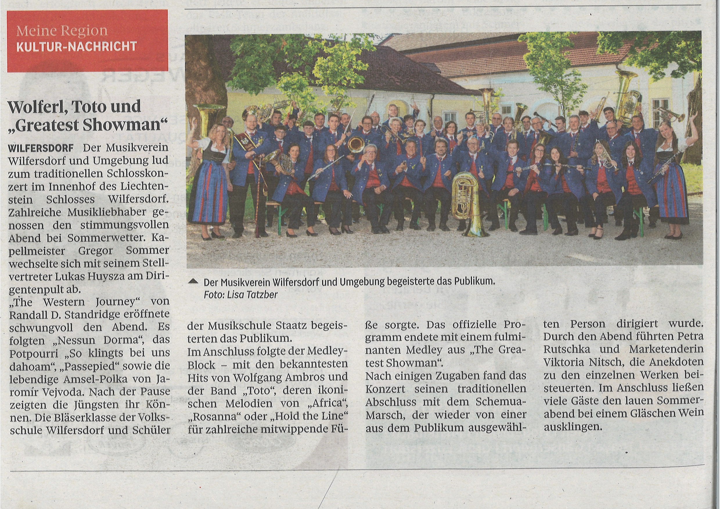 Schlosskonzert Nön Bericht