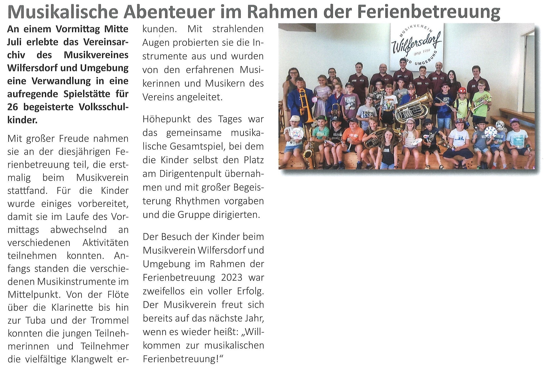 2023 10 01 Gemeindezeitung Mvw Ferienbetreuung