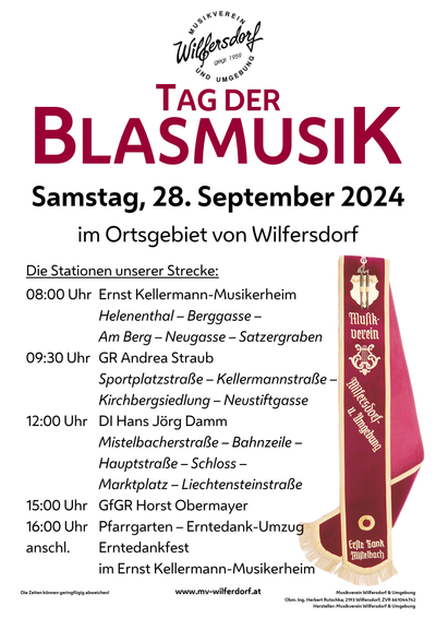 Tag der Blasmusik 2024