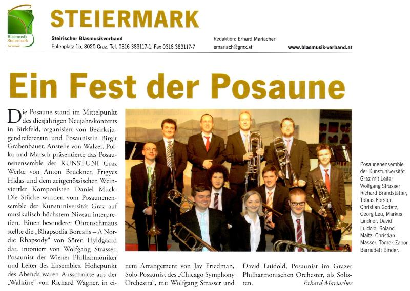 Blasmusik 01/02-2015