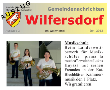 Gemeindenachrichten Wilfersdorf 3/2012